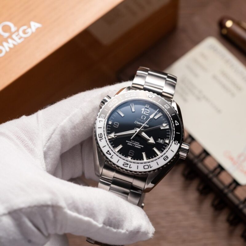 ĐỒNG HỒ OMEGA SEAMASTER PLANET OCEAN 600M GMT REP 1:1 VS FACTORY 43.5MM
