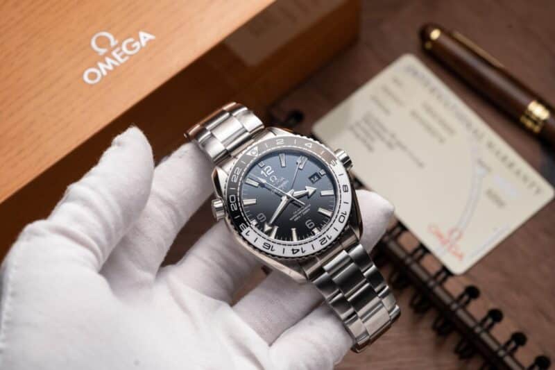 ĐỒNG HỒ OMEGA SEAMASTER PLANET OCEAN 600M GMT REP 1:1 VS FACTORY 43.5MM