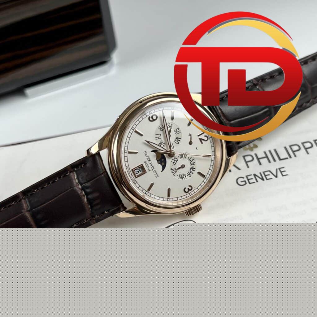 ĐỒNG HỒ PATEK PHILIPPE COMPLICATIONS 5146R-001 VỎ VÀNG HỒNG REP 1:1