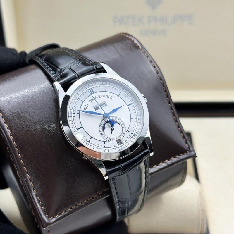 ĐỒNG HỒ PATEK PHILIPPE COMPLICATIONS 5396G-011 MẶT SỐ TRẮNG REPLICA 1:1