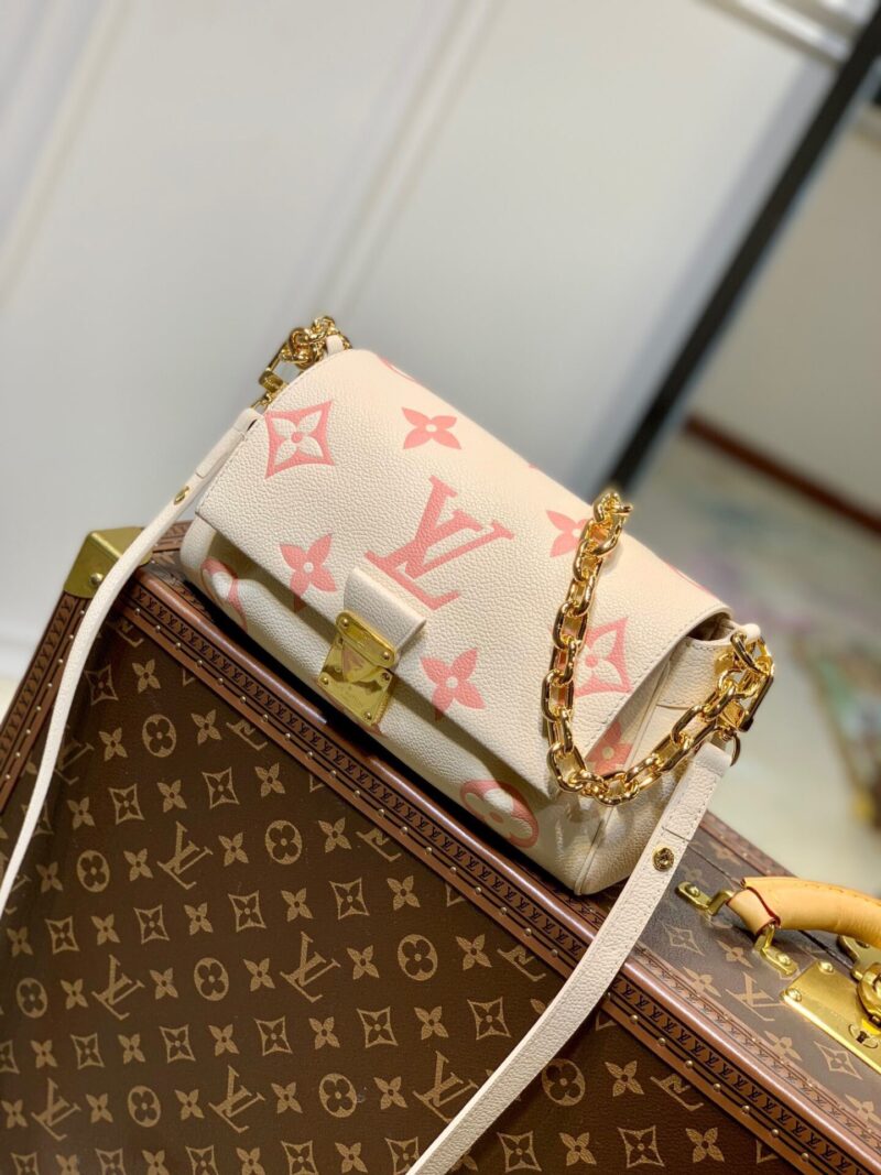 TÚI LV LOUIS VUITTON FAVORITE BAG SIÊU CẤP MÀU TRẮNG HỒNG