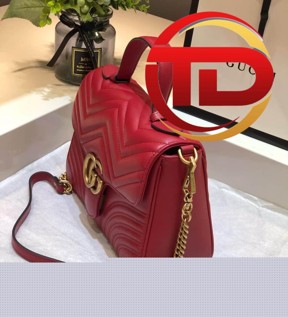 TÚI GUCCI MARMONT TOP HANDLE BAG SIÊU CẤP MÀU ĐỎ