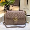TÚI GUCCI MARMONT TOP HANDLE BAG SIÊU CẤP MÀU NÂU