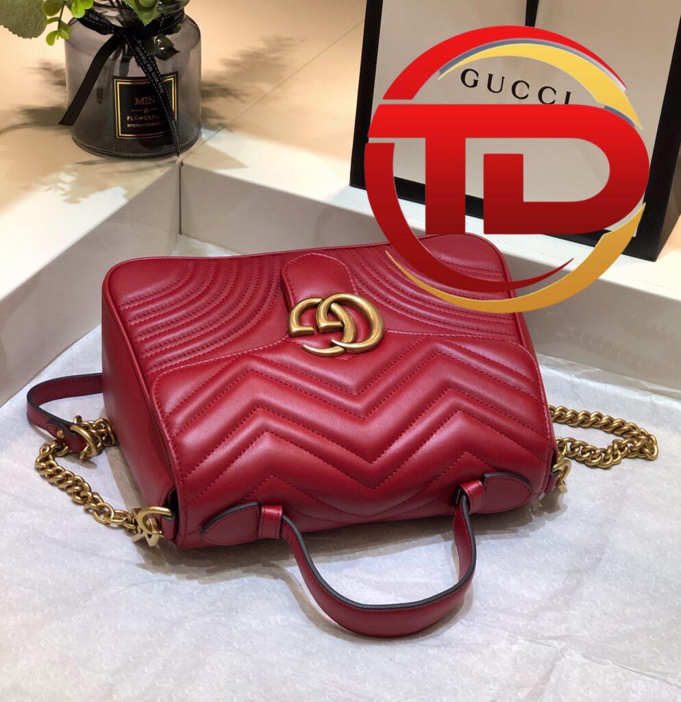 TÚI GUCCI MARMONT TOP HANDLE BAG SIÊU CẤP MÀU ĐỎ