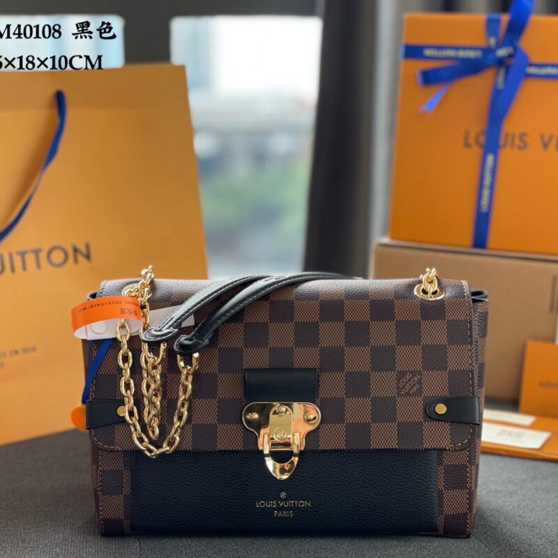 TÚI LV LOUIS VUITTON VAVIN PM DAMIER EBENE BLACK REPLICA