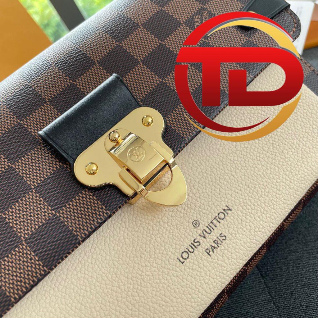 TÚI LV LOUIS VUITTON VAVIN PM DAMIER EBENE BEIGE REPLICA