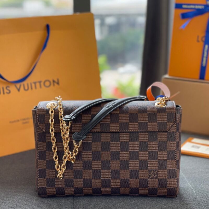 TÚI LV LOUIS VUITTON VAVIN PM DAMIER EBENE BEIGE REPLICA