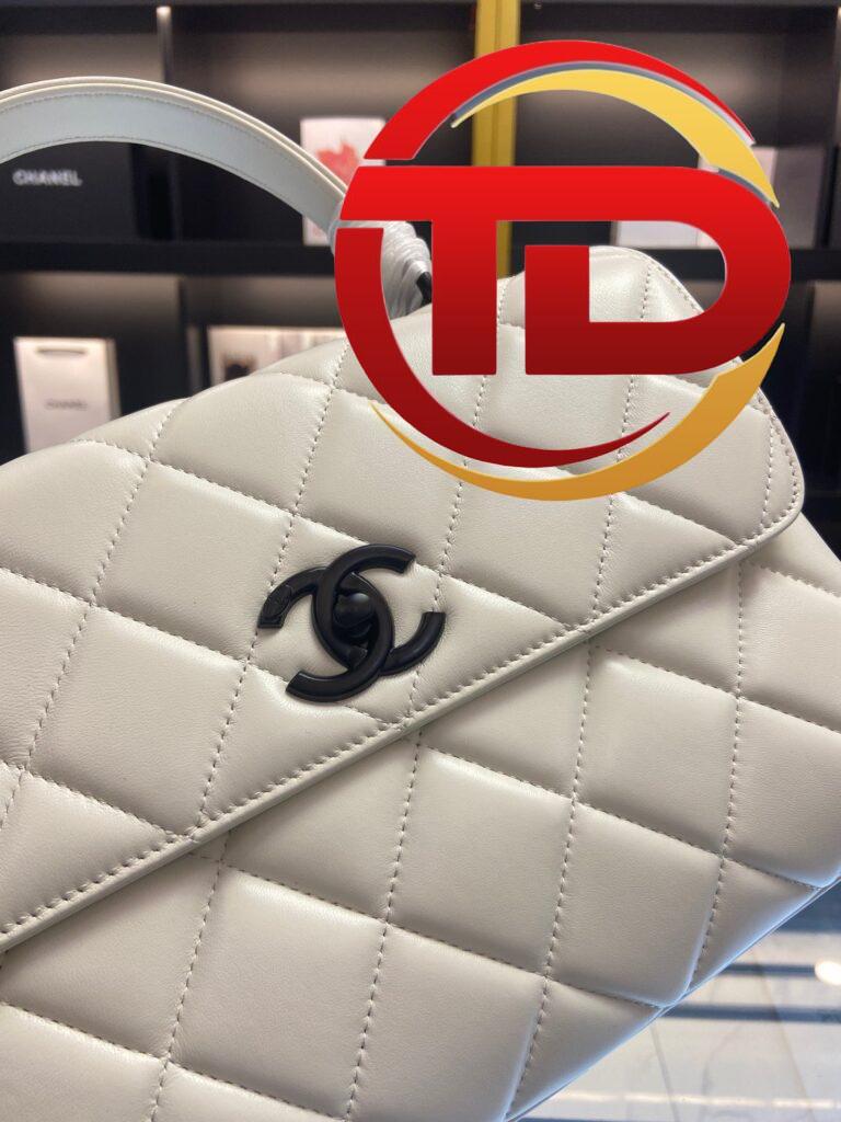TÚI XÁCH CHANEL TRENDY SIÊU CẤP DA BÓNG MÀU TRẮNG