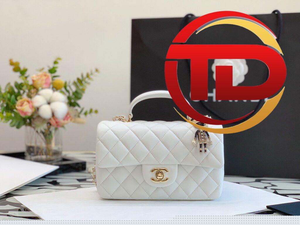 TÚI CHANEL TOP HANDLE MINI FLAP BAG C20 REPLICA