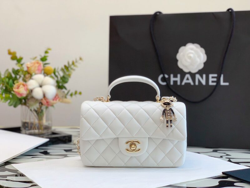 TÚI CHANEL TOP HANDLE MINI FLAP BAG C20 REPLICA