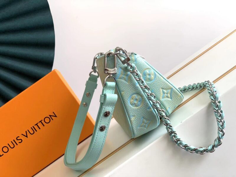 TÚI LV LOUIS VUITTON MULTI POCHETTE SIÊU CẤP MÀU XANH