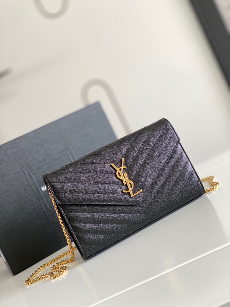 TÚI YSL SAINT LAURENT ENVELOPE CHAIN CROSSBODY BAG LIKE AUTH