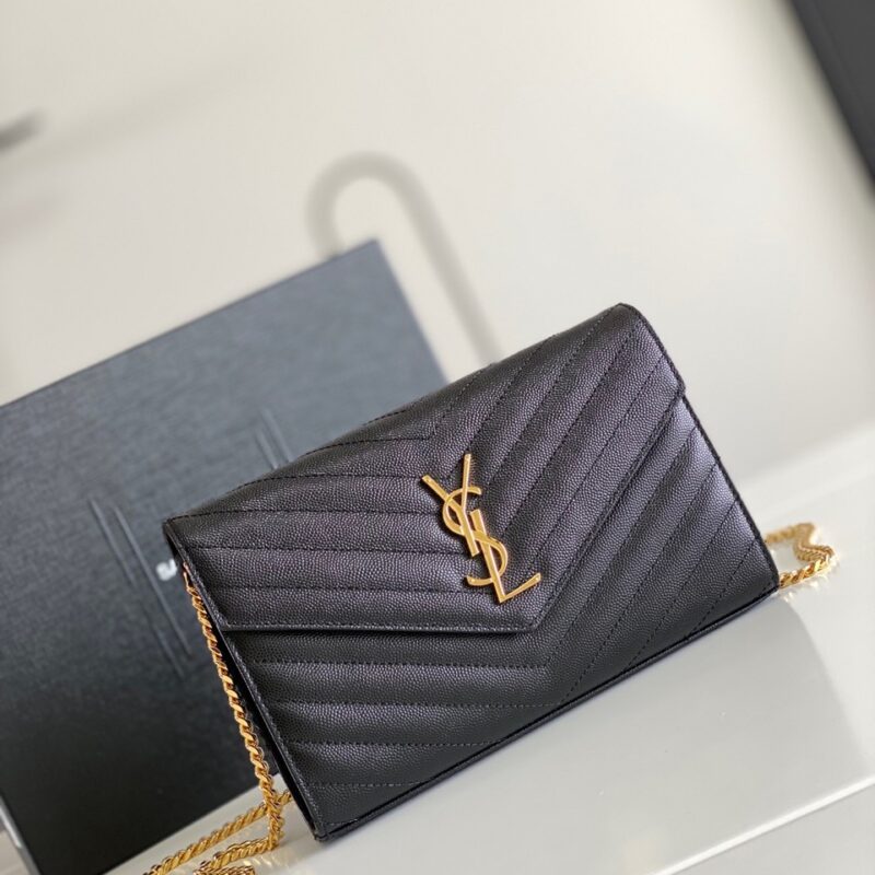 TÚI YSL SAINT LAURENT ENVELOPE CHAIN CROSSBODY BAG LIKE AUTH