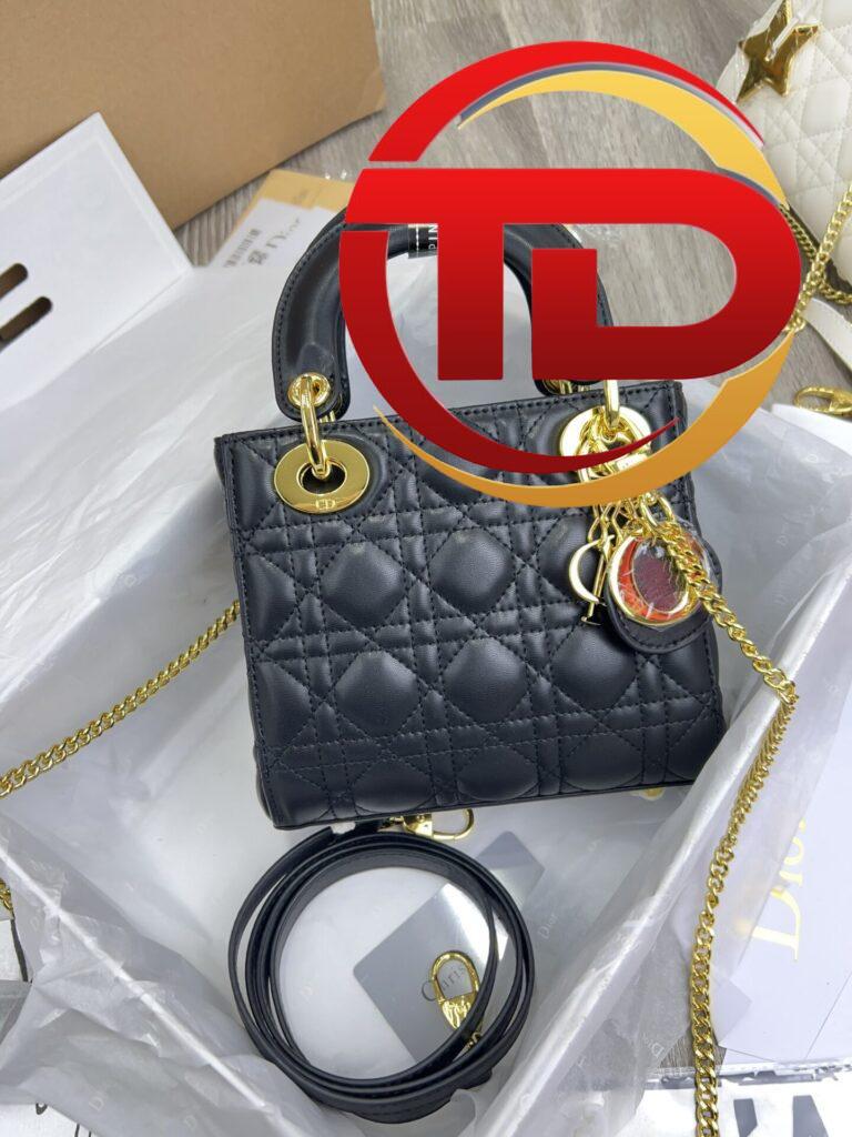 TÚI XÁCH LADY DIOR MINI SIZE NGUYÊN BẢN TAG VÀNG