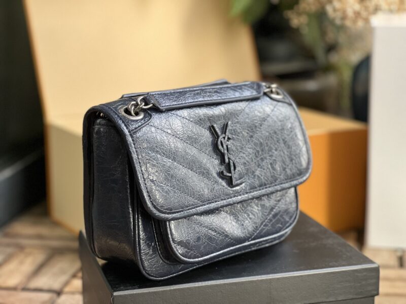 TÚI YSL SAINT LAURENT NIKI BABY IN CRINKLED VINTAGE BAG SUPER