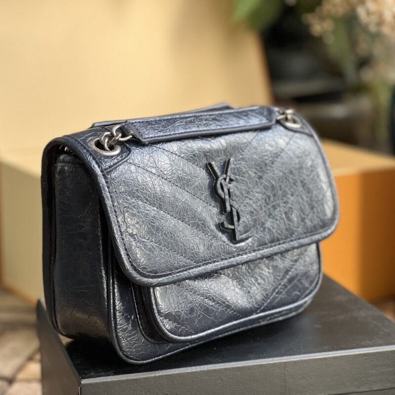 TÚI YSL SAINT LAURENT NIKI BABY IN CRINKLED VINTAGE BAG SUPER