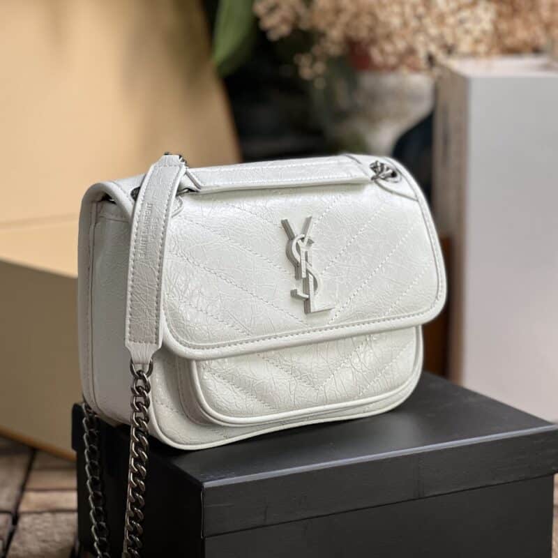 TÚI YSL SAINT LAURENT NIKI BABY IN CRINKLED VINTAGE BAG SUPER