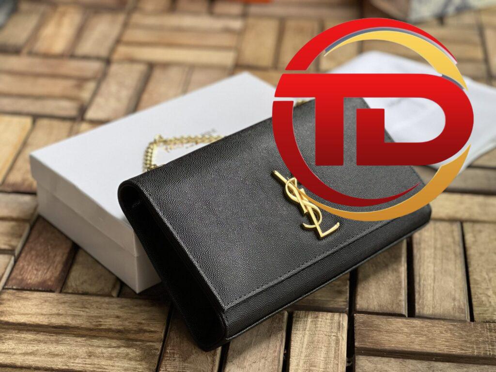 TÚI YSL SAINT LAURENT KATE MEDIUM CHAIN BAG SUPER ĐEN