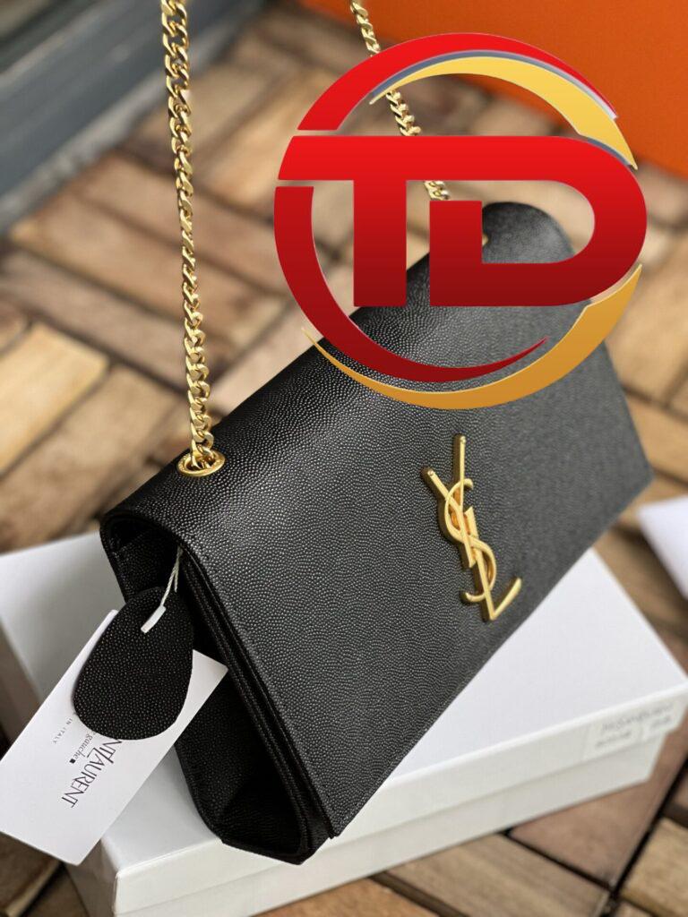 TÚI YSL SAINT LAURENT KATE MEDIUM CHAIN BAG SUPER ĐEN