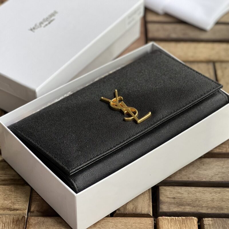 TÚI YSL SAINT LAURENT KATE MEDIUM CHAIN BAG SUPER ĐEN