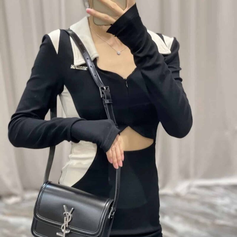 TÚI YSL SAINT LAURENT SOLFERINO SMALL SATCHEL NGUYÊN BẢN