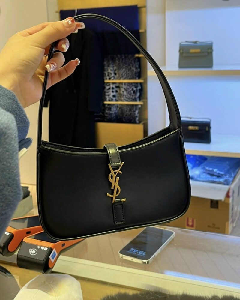 TÚI YSL SAINT LAURENT LE 5 À 7 SMALL HOBO LEATHER BAG SUPER