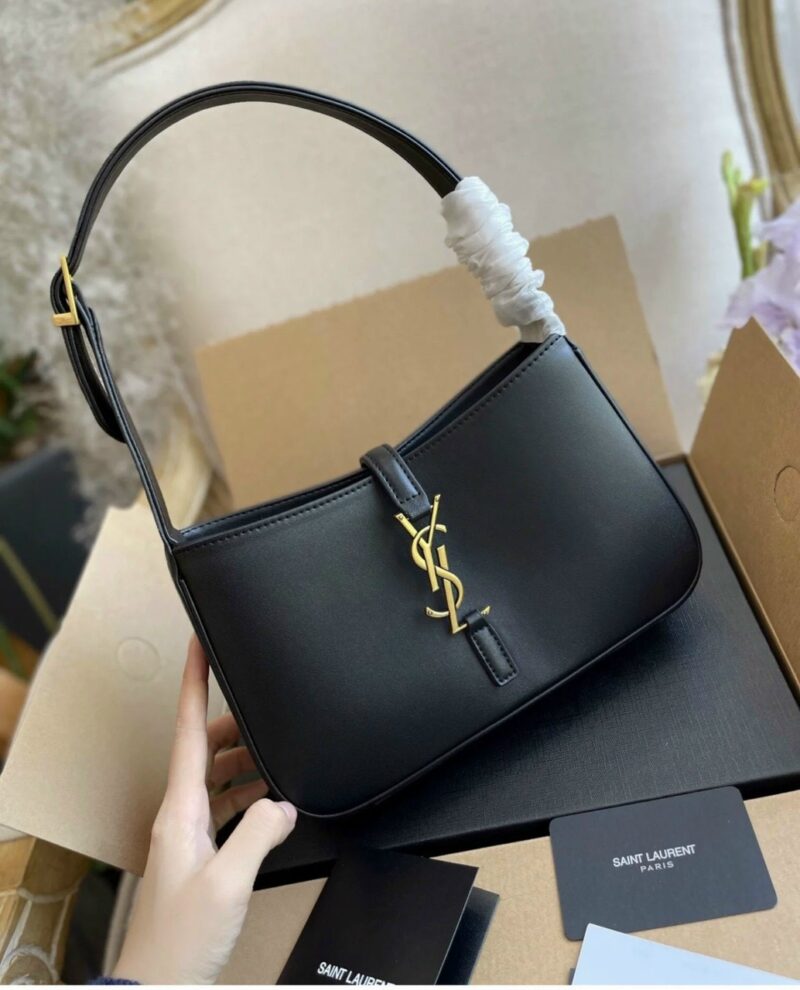TÚI YSL SAINT LAURENT LE 5 À 7 SMALL HOBO LEATHER BAG SUPER