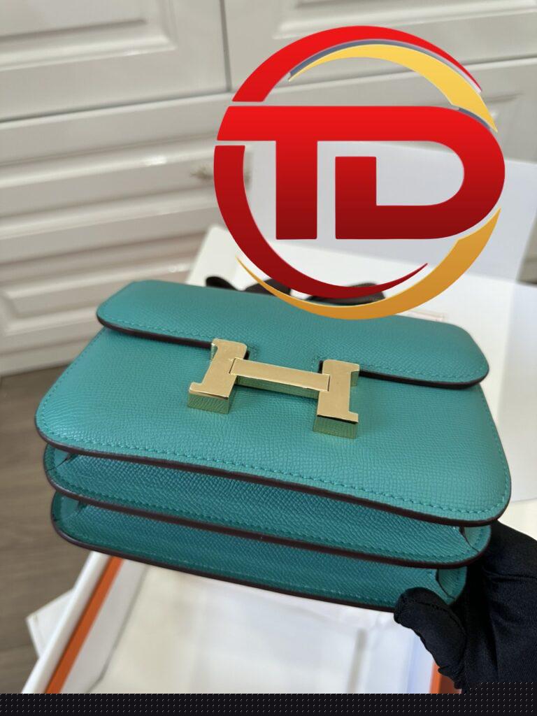 TÚI HERMES CONSTANCE NGUYÊN BẢN DA EPSOM MÀU XANH DƯƠNG
