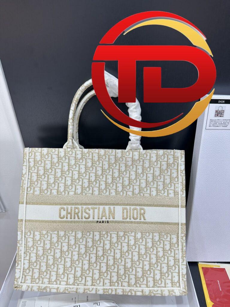 TÚI XÁCH DIOR LARGE BOOK TOTE NGUYÊN BẢN