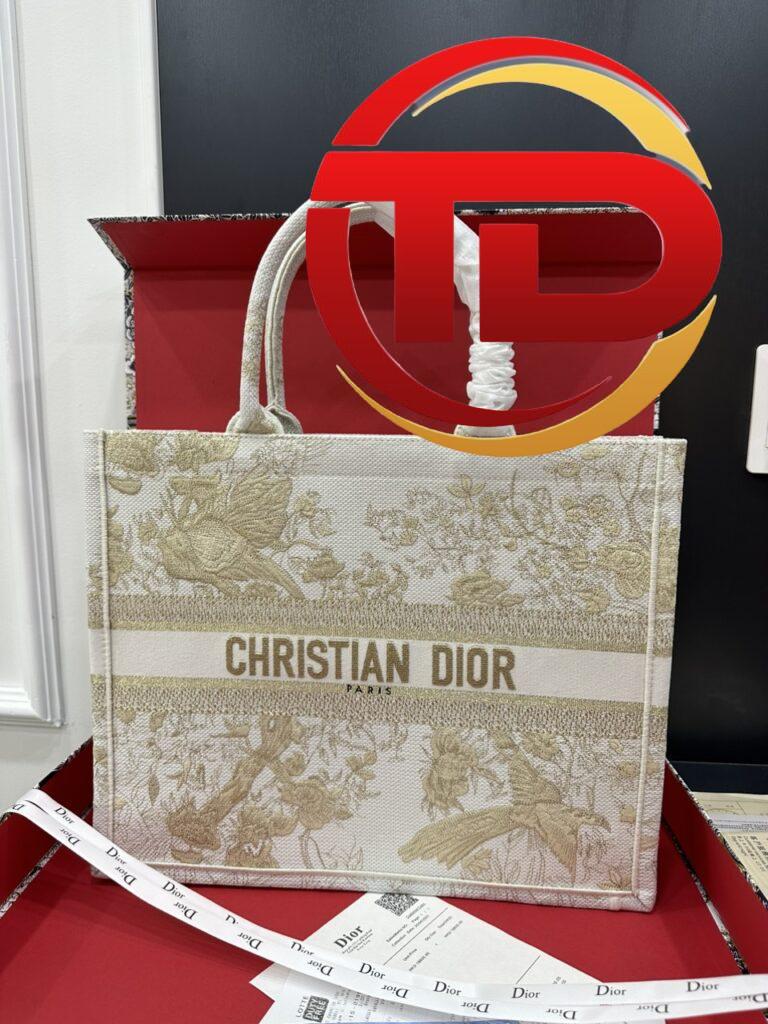 TÚI XÁCH DIOR LARGE BOOK TOTE NGUYÊN BẢN