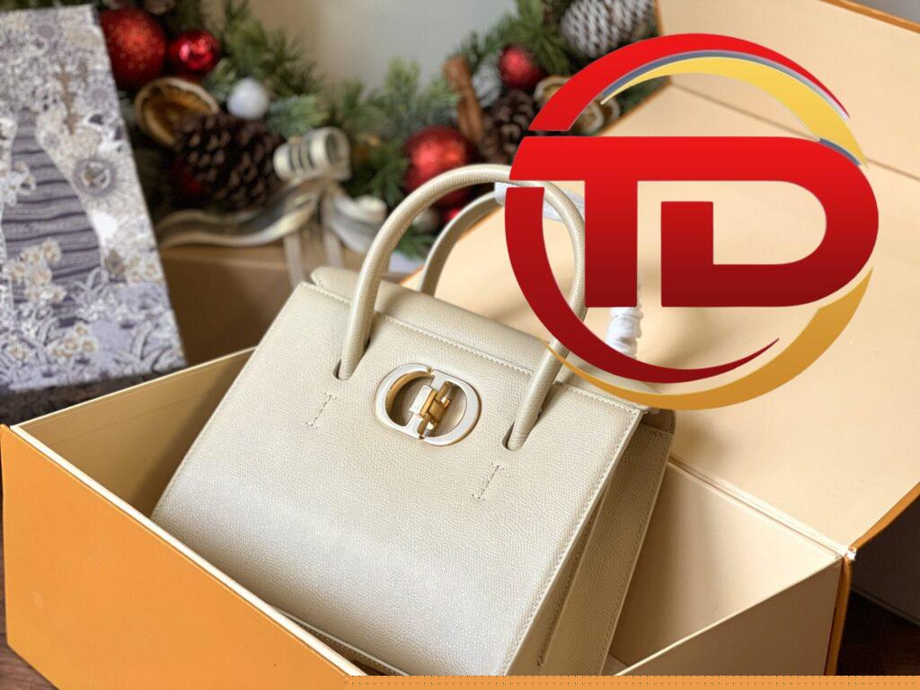 TÚI XÁCH MEDIUM DIOR ST HONORE TOTE SIÊU CẤP MÀU LATTE