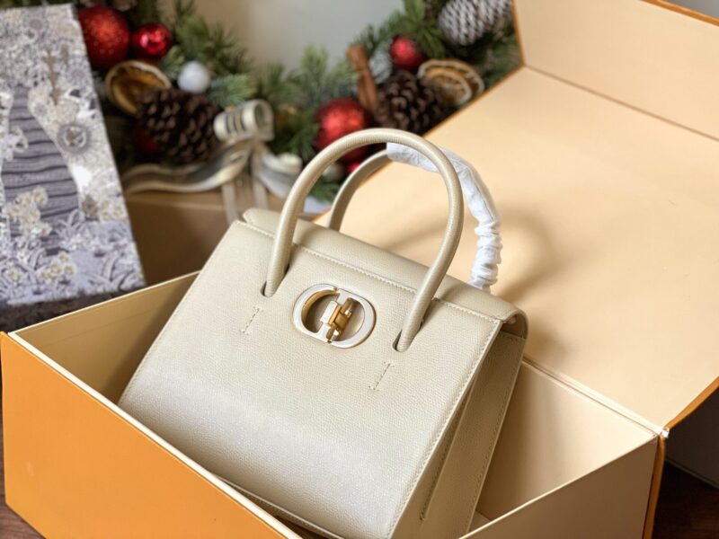 TÚI XÁCH MEDIUM DIOR ST HONORE TOTE SIÊU CẤP MÀU LATTE