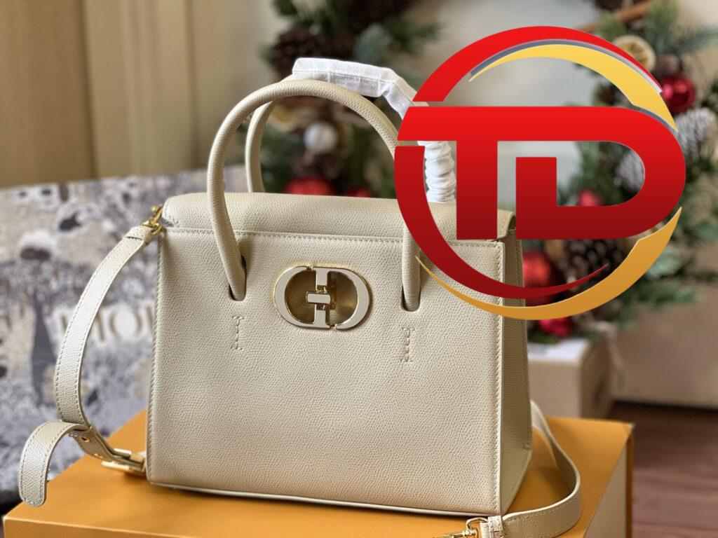 TÚI XÁCH MEDIUM DIOR ST HONORE TOTE SIÊU CẤP MÀU LATTE