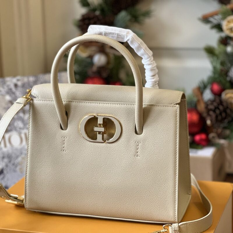 TÚI XÁCH MEDIUM DIOR ST HONORE TOTE SIÊU CẤP MÀU LATTE