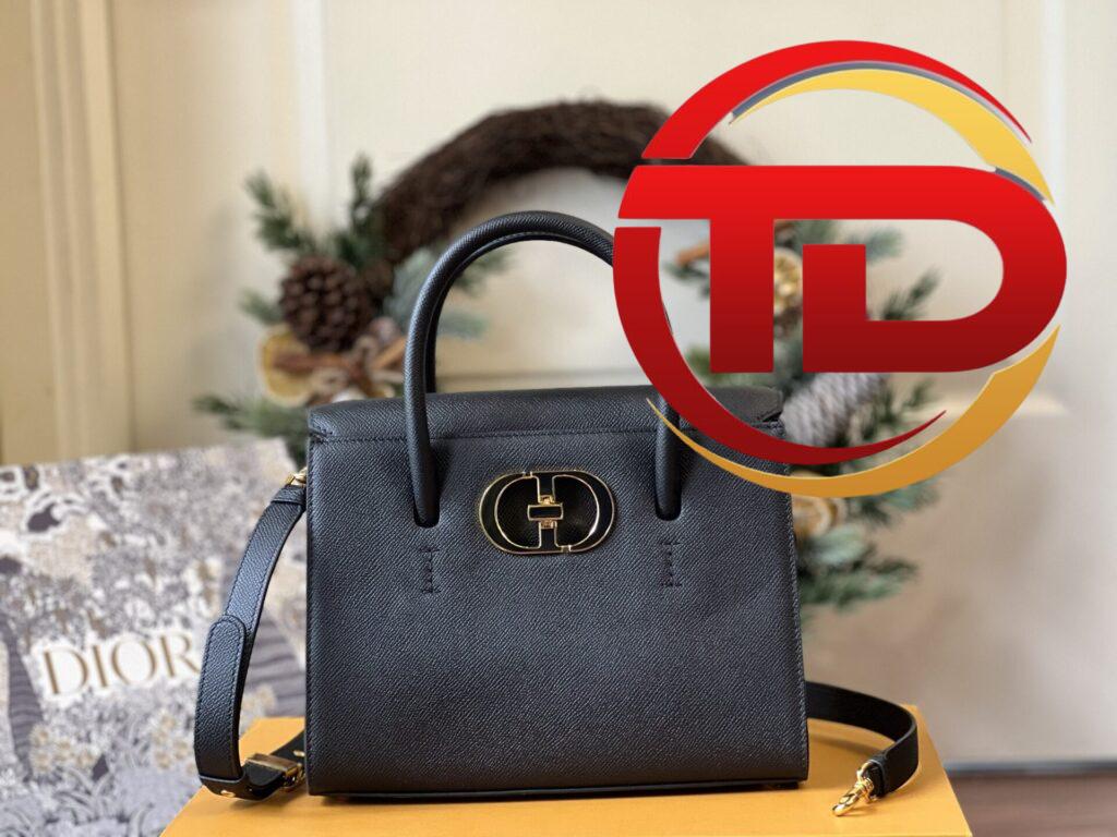 TÚI XÁCH MEDIUM DIOR ST HONORE TOTE SIÊU CẤP MÀU ĐEN