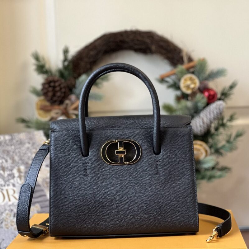 TÚI XÁCH MEDIUM DIOR ST HONORE TOTE SIÊU CẤP MÀU ĐEN