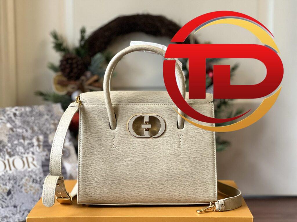 TÚI XÁCH MEDIUM DIOR ST HONORE TOTE SIÊU CẤP MÀU LATTE