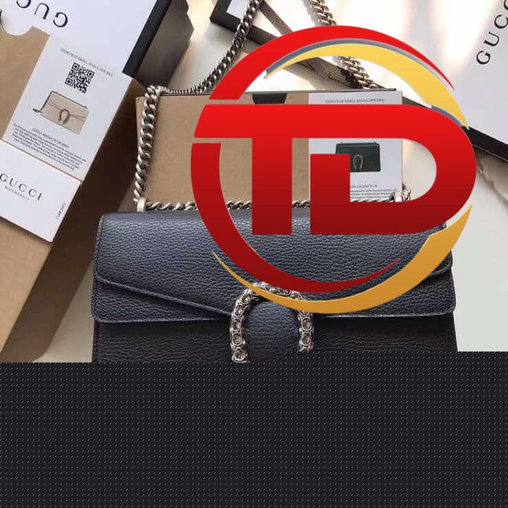 TÚI GUCCI DIONYSUS GG SMALL SHOULDER BAG SIÊU CẤP MÀU ĐEN
