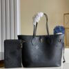 TÚI LV LOUIS VUITTON NEVERFULL MM TOTE BAG SIÊU CẤP MÀU ĐEN
