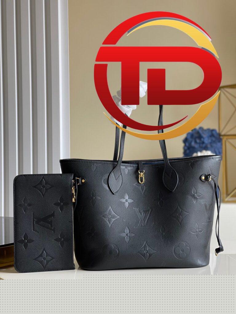 TÚI LV LOUIS VUITTON NEVERFULL MM TOTE BAG SIÊU CẤP MÀU ĐEN