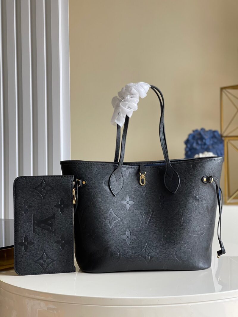 TÚI LV LOUIS VUITTON NEVERFULL MM TOTE BAG SIÊU CẤP MÀU ĐEN