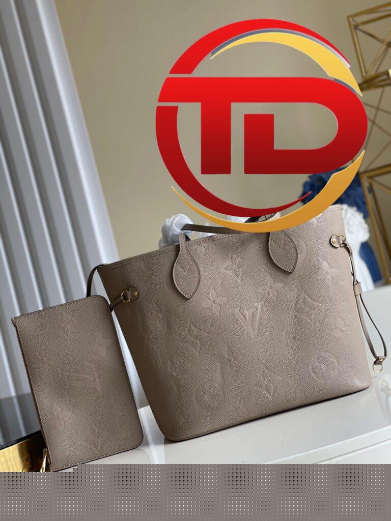 TÚI LV LOUIS VUITTON NEVERFULL MM TOTE BAG SIÊU CẤP MÀU BEIGE
