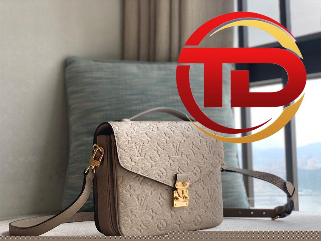 TÚI XÁCH LV LOUIS VUITTON POCHETTE METIS SIÊU CẤP MÀU NÂU