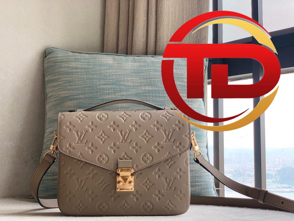 TÚI XÁCH LV LOUIS VUITTON POCHETTE METIS SIÊU CẤP MÀU NÂU