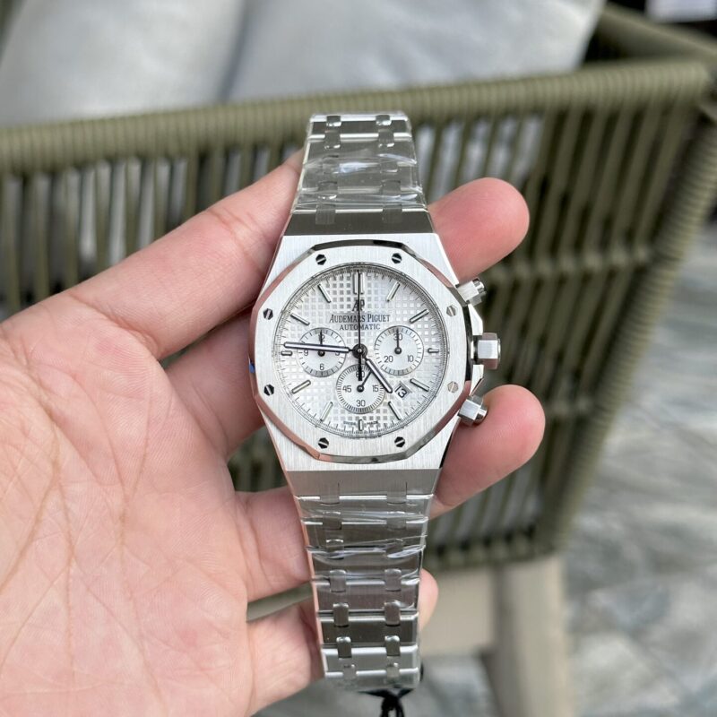 ĐỒNG HỒ AUDEMARS PIGUET ROYAL OAK 26320ST CHRONOGRAPH MẶT TRẮNG REPLICA