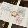 PATEK PHILIPPE AQUANAUT 5067 ROSE GOLD MOISSANITE BEZEL SWISS QUARTZ 35.6MM
