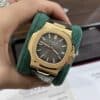 ĐỒNG HỒ PATEK PHILIPPE NAUTILUS 5711R-001 MẶT XÁM BỌC VÀNG HỒNG REPLICA 40MM