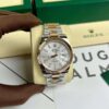 ĐỒNG HỒ ROLEX DATEJUST 126331 HỌA TIẾT GẤP NẾP DÂY OYSTER REPLICA 1:1 CLEAN