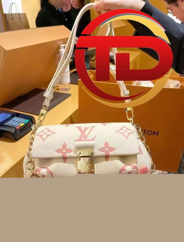 TÚI LV LOUIS VUITTON FAVORITE BAG SUPER MÀU TRẮNG HỒNG