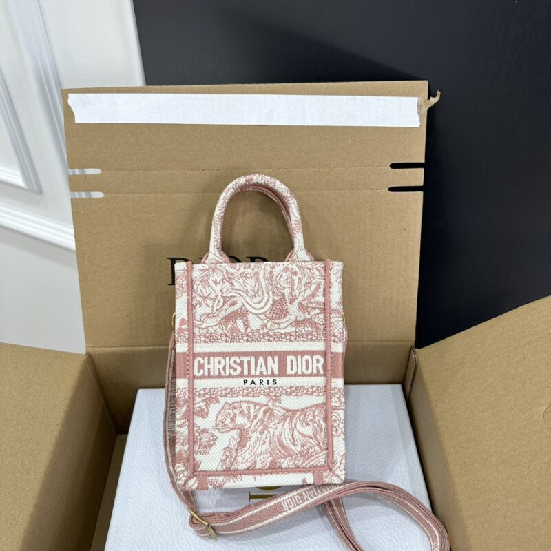 TÚI ĐEO CHÉO MINI DIOR BOOK TOTE PHONE BAG NGUYÊN BẢN